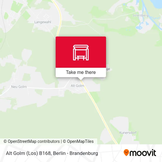 Карта Alt Golm (Los) B168