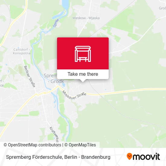 Spremberg Förderschule map