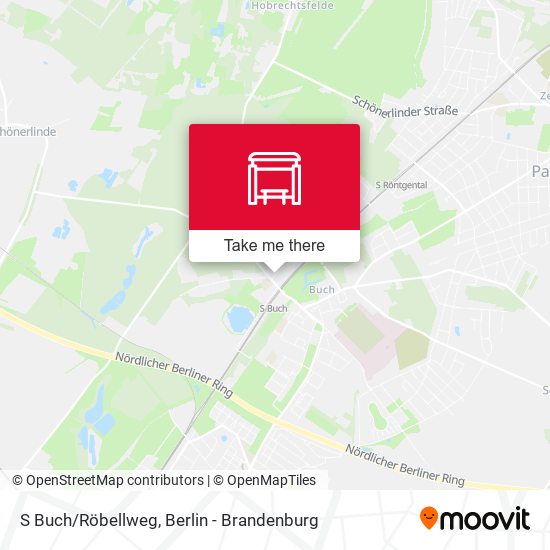 S Buch/Röbellweg map