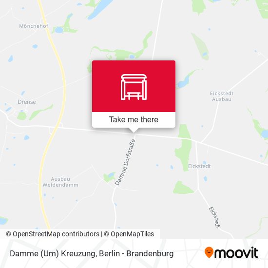 Damme (Um) Kreuzung map