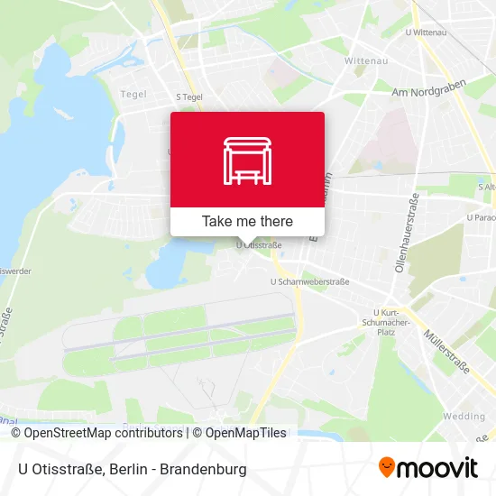 U Otisstraße map