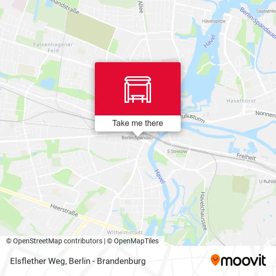 Карта Elsflether Weg