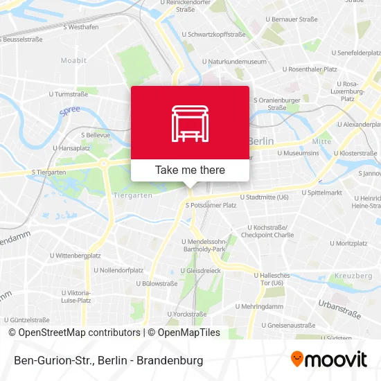 Карта Ben-Gurion-Str.