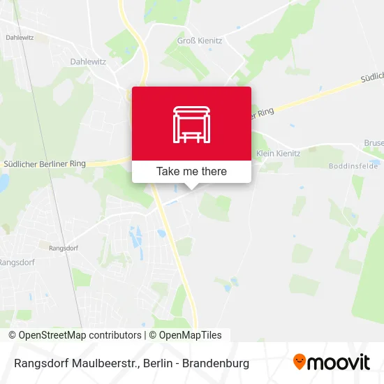Rangsdorf Maulbeerstr. map