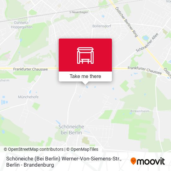 Schöneiche (Bei Berlin) Werner-Von-Siemens-Str. map