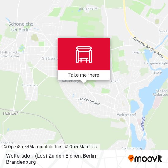 Woltersdorf (Los) Zu den Eichen map