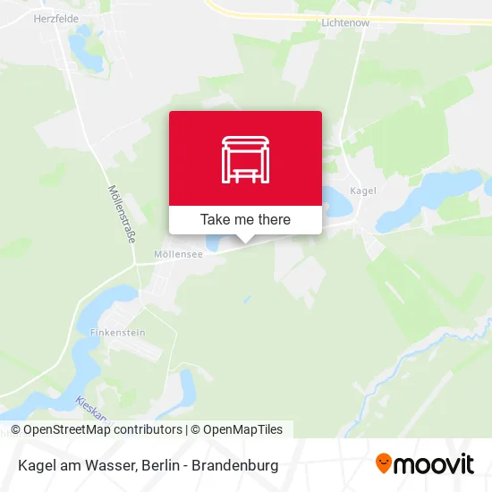 Карта Kagel am Wasser