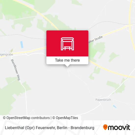 Liebenthal (Opr) Feuerwehr map