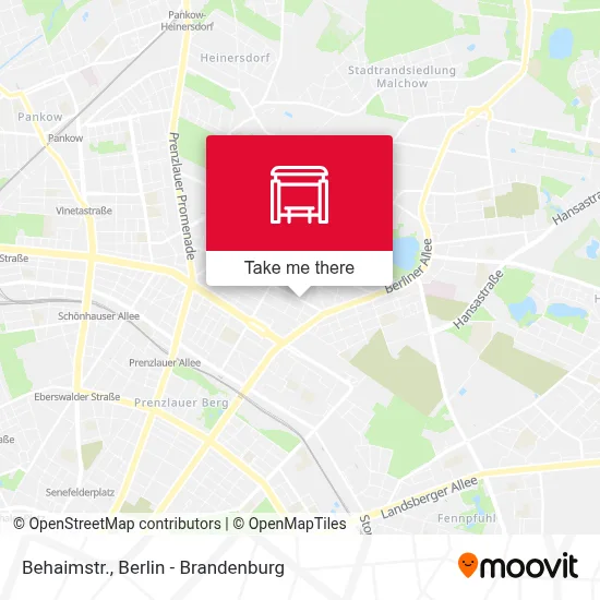 Behaimstr. map