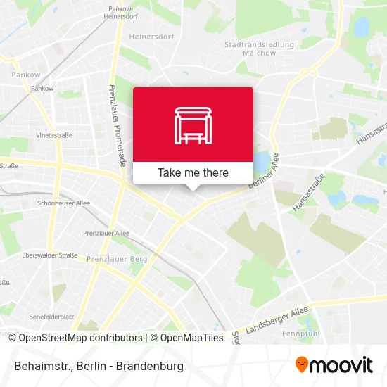Behaimstr. map