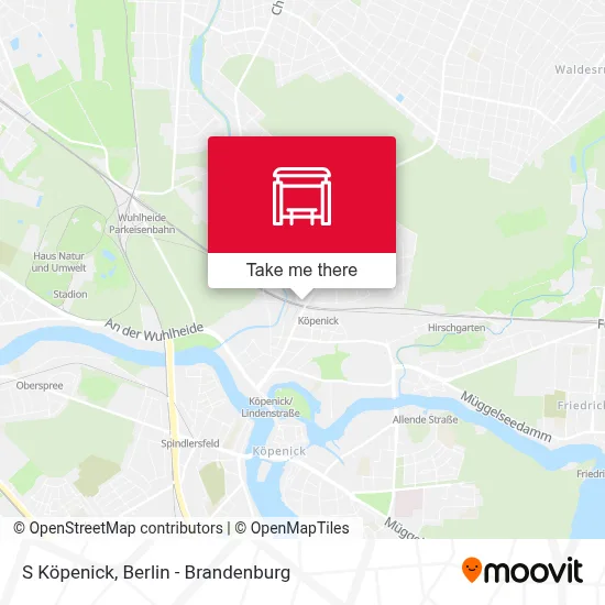 S Köpenick map