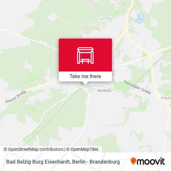 Bad Belzig Burg Eisenhardt map