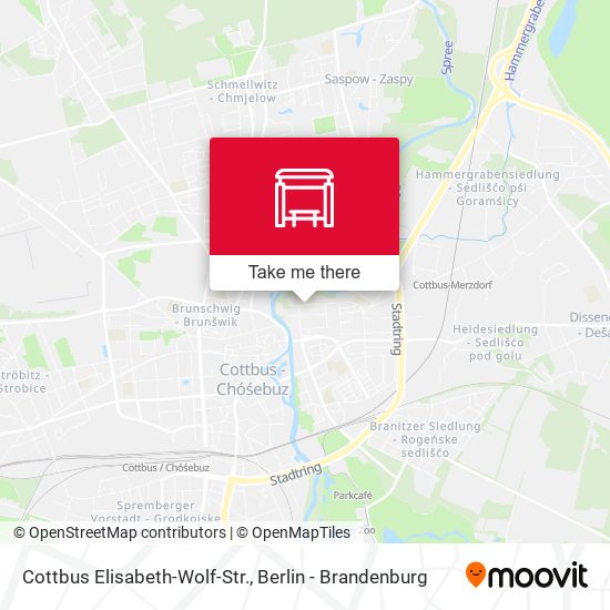 Cottbus Elisabeth-Wolf-Str. map
