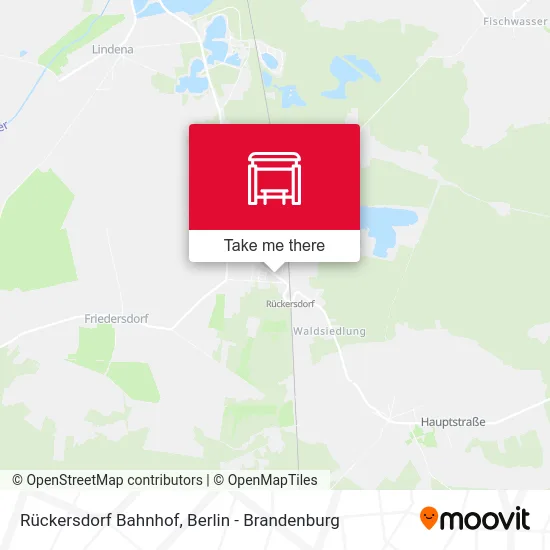 Rückersdorf Bahnhof map