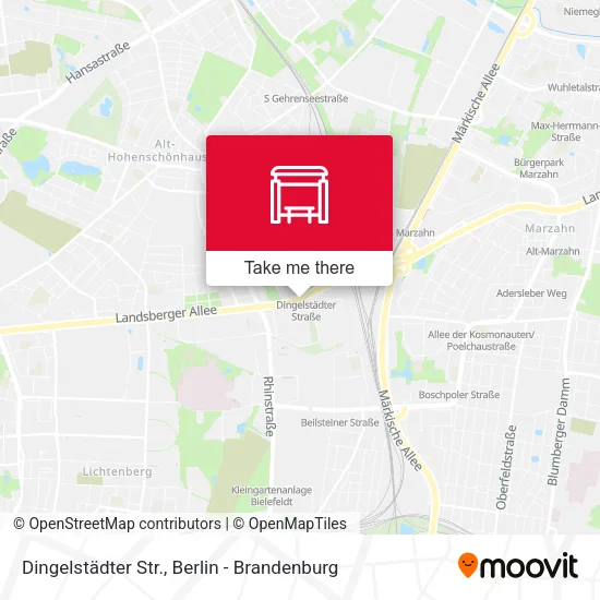 Карта Dingelstädter Str.