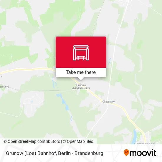 Карта Grunow (Los) Bahnhof
