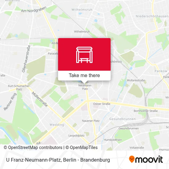 U Franz-Neumann-Platz map