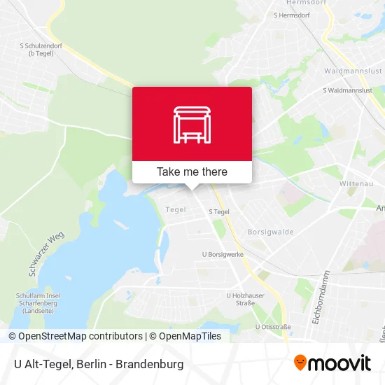 Карта U Alt-Tegel