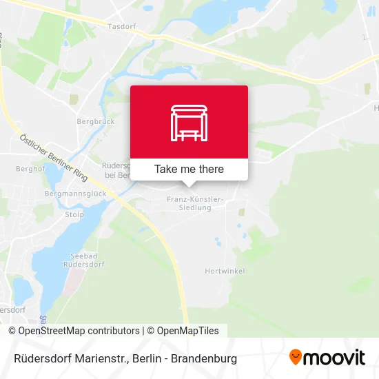 Rüdersdorf Marienstr. map