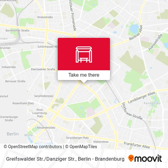Greifswalder Str. / Danziger Str. map