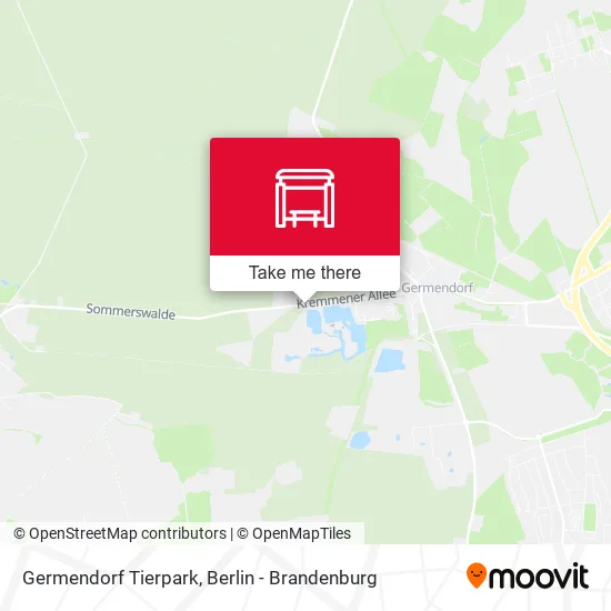 Карта Germendorf Tierpark