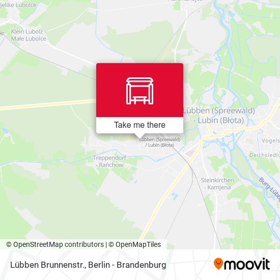 Lübben Brunnenstr. map