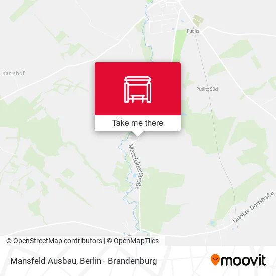 Карта Mansfeld Ausbau