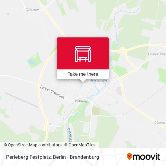 Perleberg Festplatz map