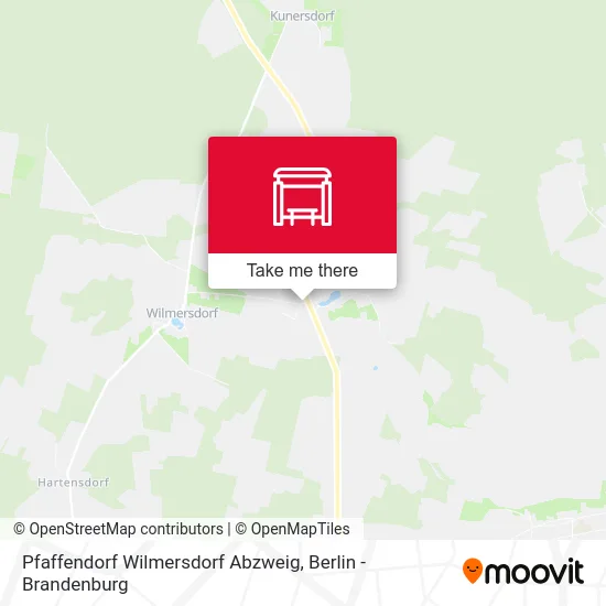 Карта Pfaffendorf Wilmersdorf Abzweig