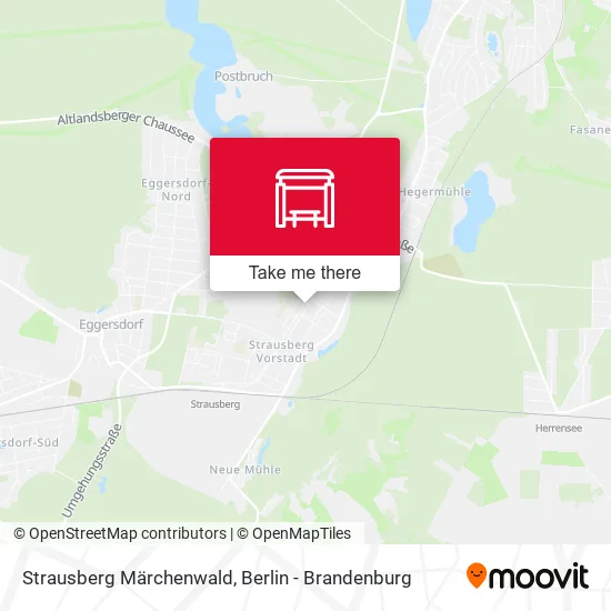 Карта Strausberg Märchenwald