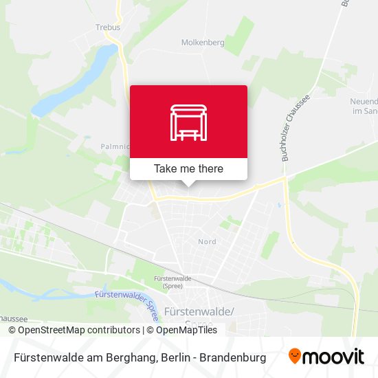 Fürstenwalde am Berghang map