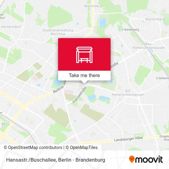 Hansastr./Buschallee map