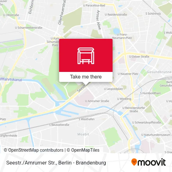 Карта Seestr./Amrumer Str.