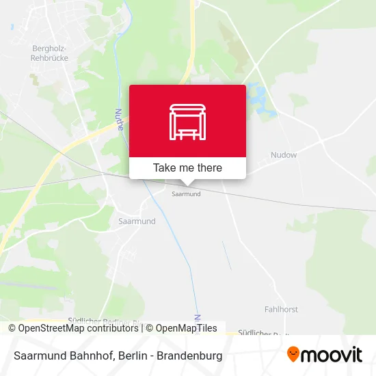 Saarmund Bahnhof map