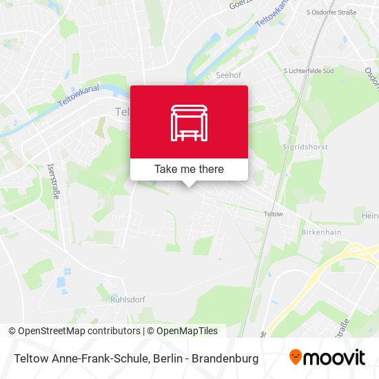 Teltow Anne-Frank-Schule map