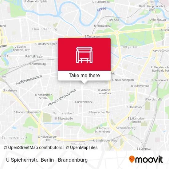 U Spichernstr. map