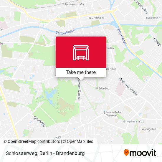 Schlosserweg map