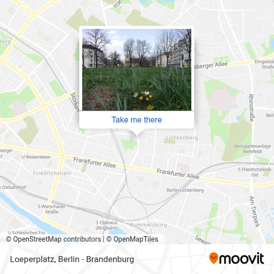 Loeperplatz map