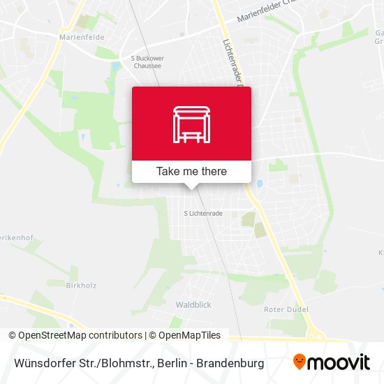 Wünsdorfer Str./Blohmstr. map