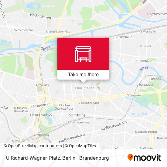U Richard-Wagner-Platz map