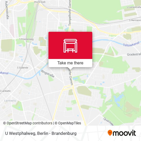 Карта U Westphalweg