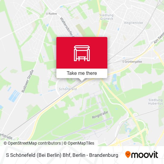 S Schönefeld (Bei Berlin) Bhf map