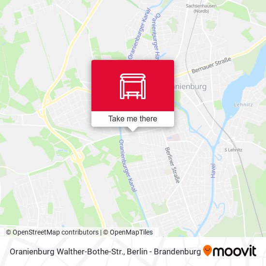 Oranienburg Walther-Bothe-Str. map