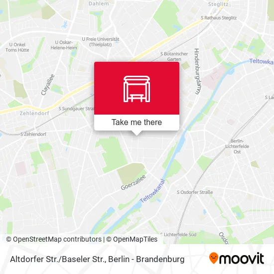 Карта Altdorfer Str./Baseler Str.