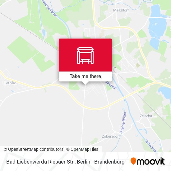 Bad Liebenwerda Riesaer Str. map