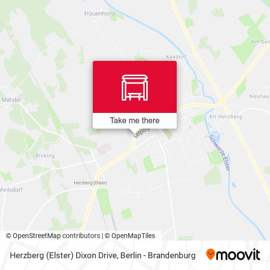 Herzberg (Elster) Dixon Drive map