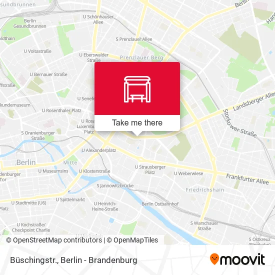 Карта Büschingstr.