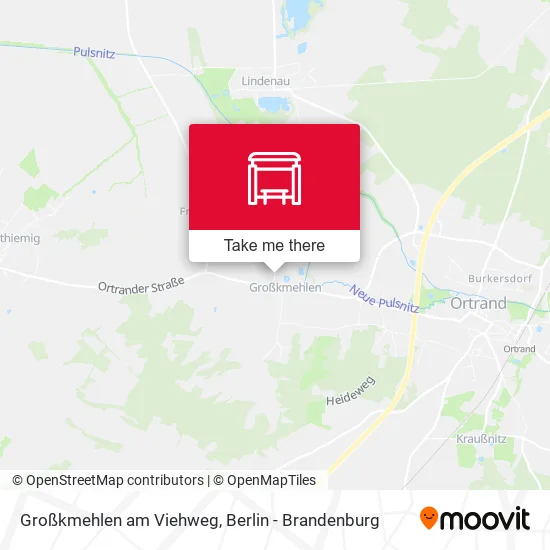 Карта Großkmehlen am Viehweg