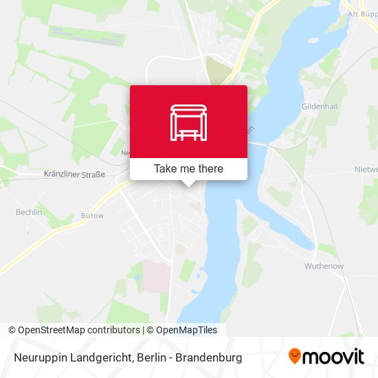 Карта Neuruppin Landgericht