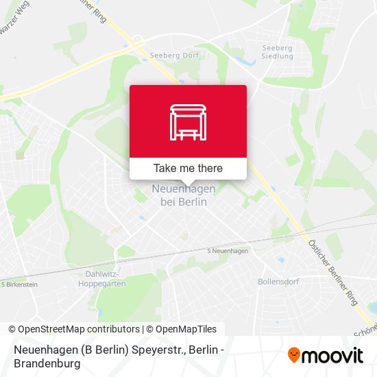 Neuenhagen (B Berlin) Speyerstr. map